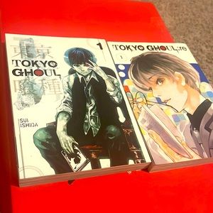 Tokyo Ghoul 1 and Tokyo Ghoul re: 1 manga